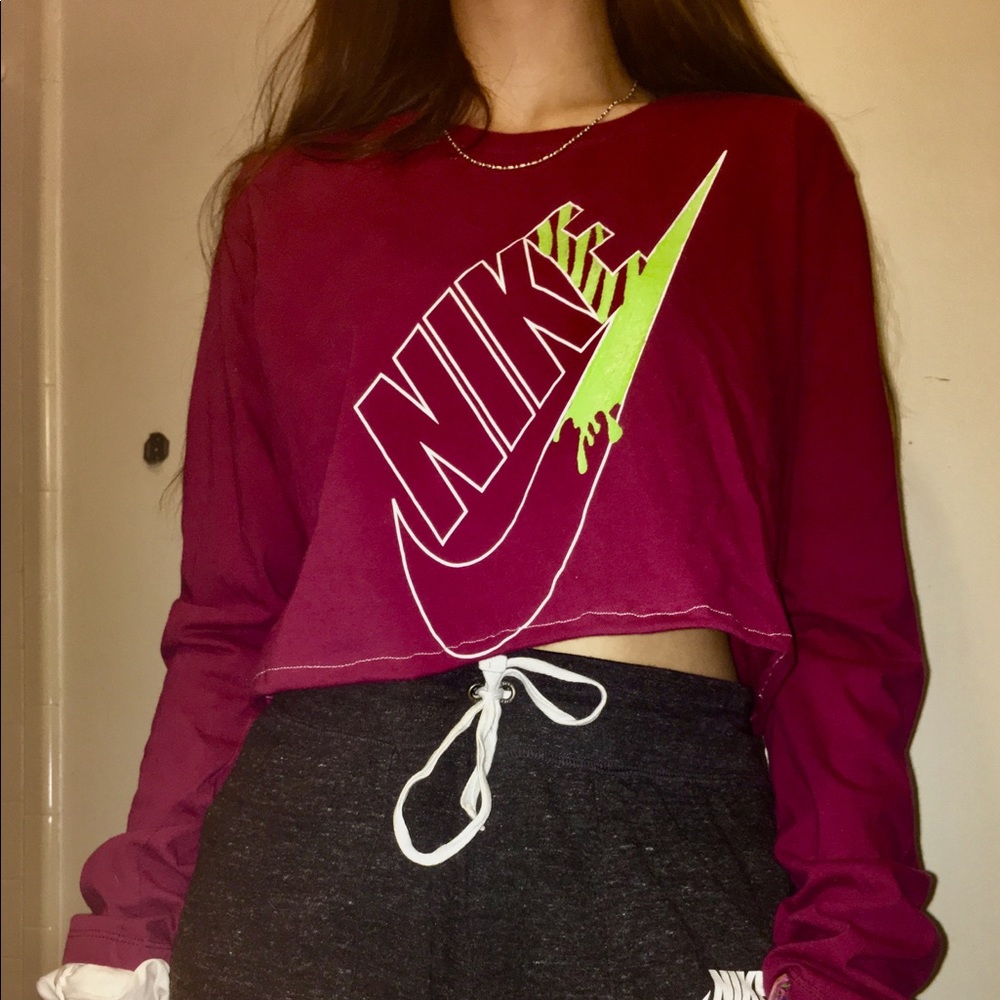 Custom NIKE top